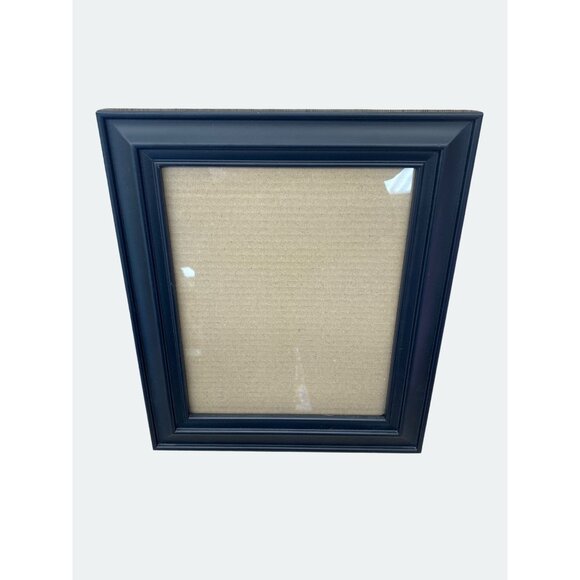 Black Wooden Picture Frame 8x10 With Easel Back & Wall Hanging Option - Picture 1 of 6